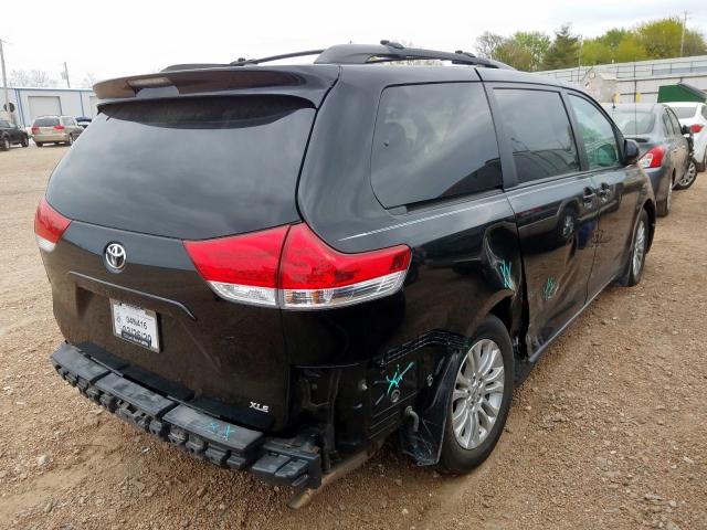 Photo 4 from auction – 2012 TOYOTA SIENNA XLE with VIN 5TDYK3DC6CS208940