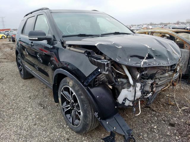 FORD EXPLORER S 2015 with VIN 1FM5K8GT1FGC35727 - Photo from auction