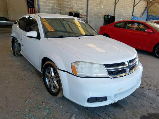 DODGE AVENGER SX 2012 with VIN 1C3CDZCB7CN193021 - Photo from auction