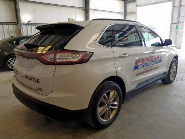 Photo 4 from auction – 2016 FORD EDGE SEL with VIN 2FMPK3J91GBB66474