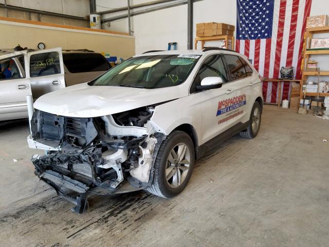 Photo 2 from auction – 2016 FORD EDGE SEL with VIN 2FMPK3J91GBB66474