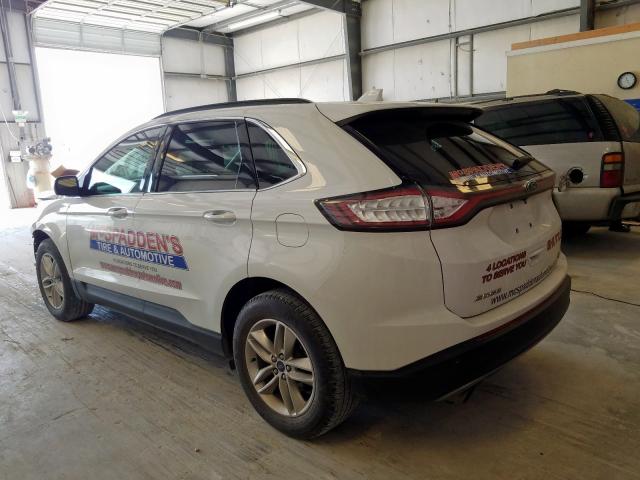 Photo 3 from auction – 2016 FORD EDGE SEL with VIN 2FMPK3J91GBB66474