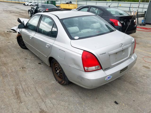 Photo 3 from auction – 2002 HYUNDAI ELANTRA GL with VIN KMHDN45D42U446147