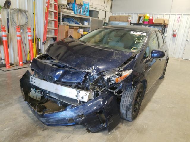 Photo 2 from auction – 2012 TOYOTA PRIUS with VIN JTDKN3DU2C1522796