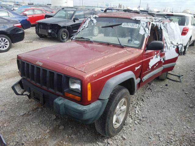 Photo 2 from auction – 1998 JEEP CHEROKEE S with VIN 1J4FT68S8WL228811
