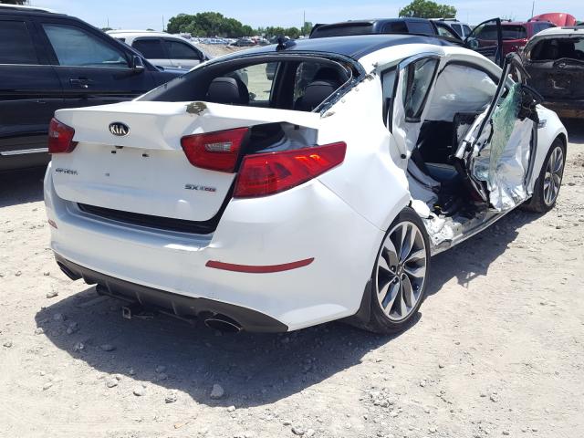 Photo 4 from auction – 2014 KIA OPTIMA SX with VIN 5XXGR4A62EG318187
