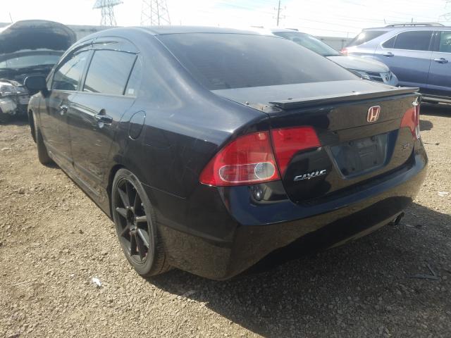 Photo 3 from auction – 2008 HONDA CIVIC SI with VIN 2HGFA55508H703292