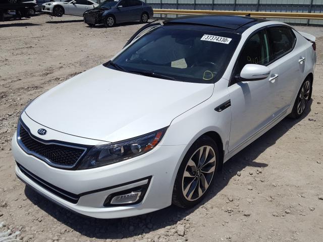 Photo 2 from auction – 2014 KIA OPTIMA SX with VIN 5XXGR4A62EG318187