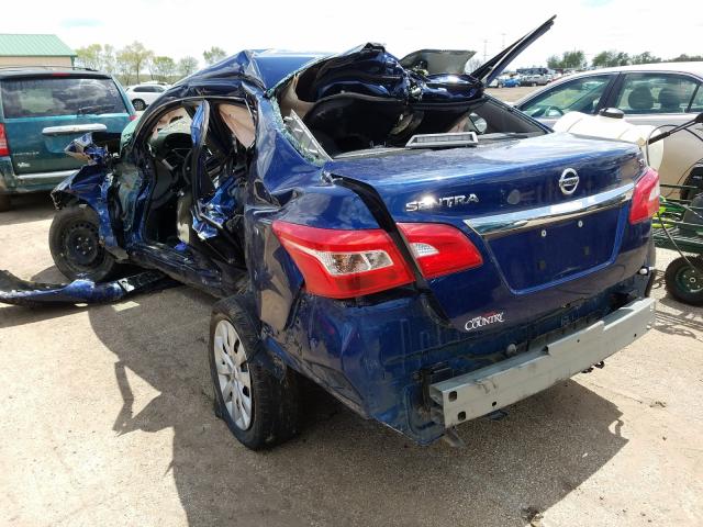 Photo 3 from auction – 2017 NISSAN SENTRA S with VIN 3N1AB7AP7HY326384