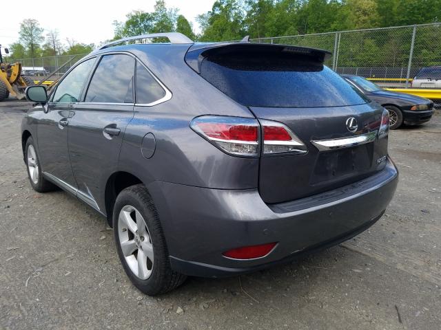 Photo 3 from auction – 2013 LEXUS RX 350 BAS with VIN 2T2BK1BA1DC178893