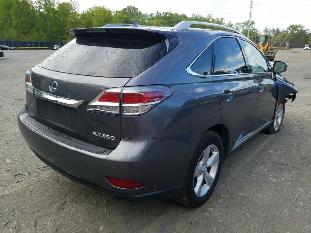 Photo 4 from auction – 2013 LEXUS RX 350 BAS with VIN 2T2BK1BA1DC178893