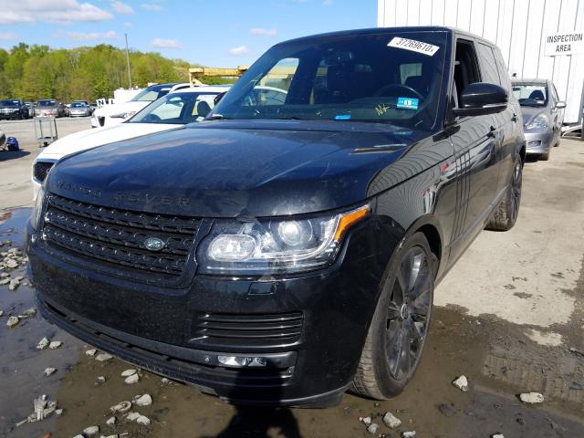 Photo 2 from auction – 2014 LAND ROVER RANGE ROVE with VIN SALGS2TF3EA191623