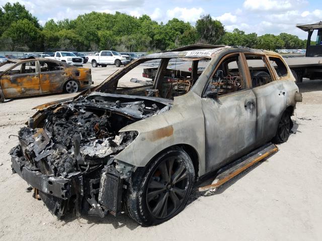 Photo 2 from auction – 2017 NISSAN PATHFINDER with VIN 5N1DR2MN1HC629815
