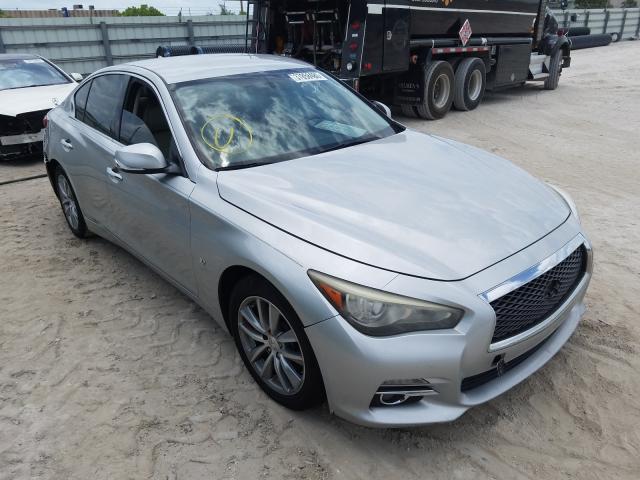 Photo 1 from auction – 2014 INFINITI Q50 BASE with VIN JN1BV7AP6EM684702