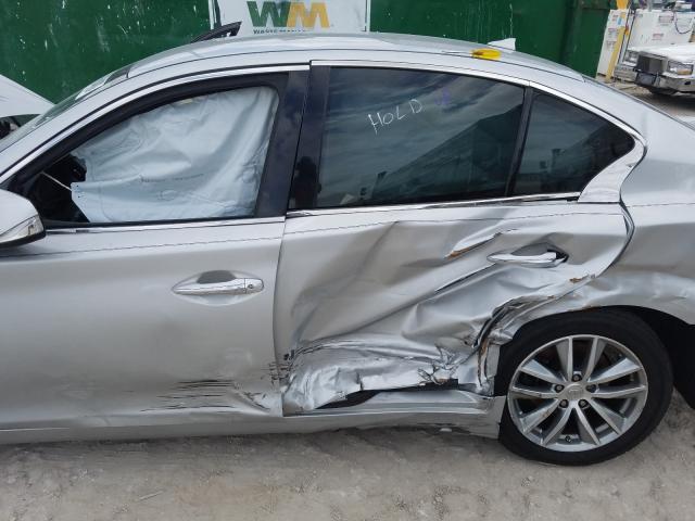Photo 9 from auction – 2014 INFINITI Q50 BASE with VIN JN1BV7AP6EM684702