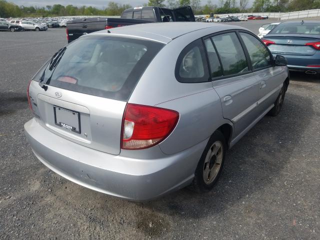 Photo 4 from auction – 2005 KIA RIO CINCO with VIN KNADC165456266687