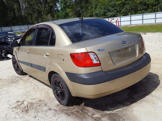 Photo 3 from auction – 2009 KIA RIO BASE with VIN KNADE223696460972