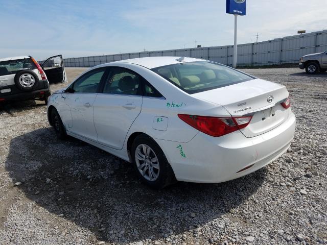 Photo 3 from auction – 2012 HYUNDAI SONATA GLS with VIN 5NPEB4AC6CH463607