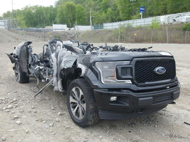 FORD F150 SUPER 2019 with VIN 1FTFX1E51KFA55797 - Photo from auction