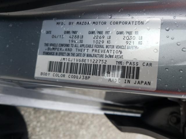 Photo 10 from auction – 2014 MAZDA 6 TOURING with VIN JM1GJ1V68E1122752