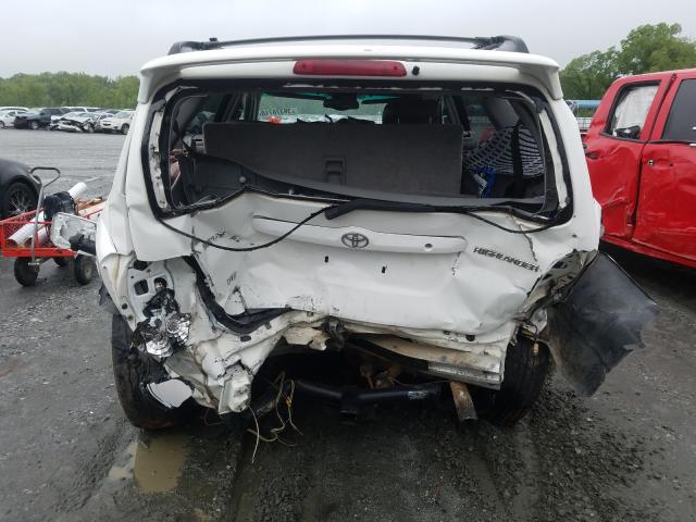 Photo 9 from auction – 2004 TOYOTA HIGHLANDER with VIN JTEDP21A240034653