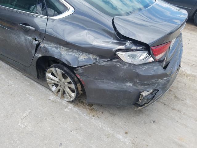Photo 9 from auction – 2015 CHRYSLER 200 LIMITE with VIN 1C3CCCAB6FN744899