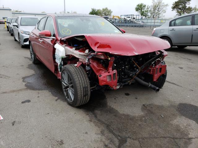 Photo 1 from auction – 2019 GENESIS G70 ELITE with VIN KMTG74LE8KU032572