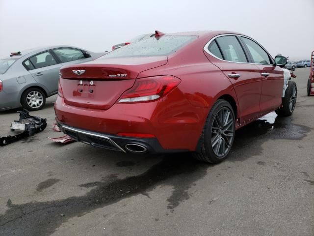 Photo 4 from auction – 2019 GENESIS G70 ELITE with VIN KMTG74LE8KU032572