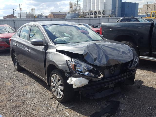 NISSAN SENTRA S 2019 with VIN 3N1AB7AP1KY394865 - Photo from auction