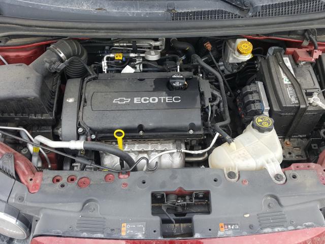 Photo 7 from auction – 2016 CHEVROLET SONIC LT with VIN 1G1JC6SH7G4125817