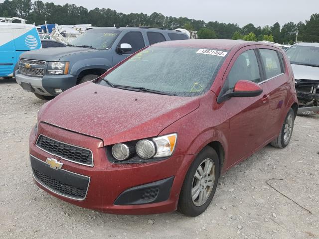 Photo 2 from auction – 2016 CHEVROLET SONIC LT with VIN 1G1JC6SH7G4125817