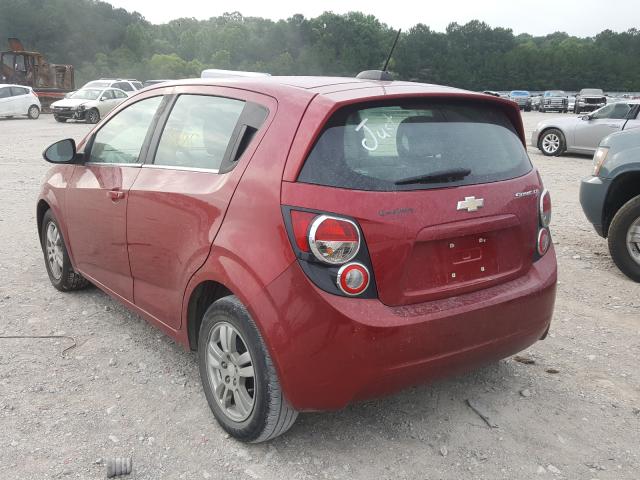 Photo 3 from auction – 2016 CHEVROLET SONIC LT with VIN 1G1JC6SH7G4125817