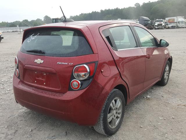 Photo 4 from auction – 2016 CHEVROLET SONIC LT with VIN 1G1JC6SH7G4125817