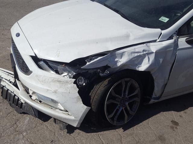 Photo 9 from auction – 2017 FORD FUSION with VIN 3FA6P0T97HR145537