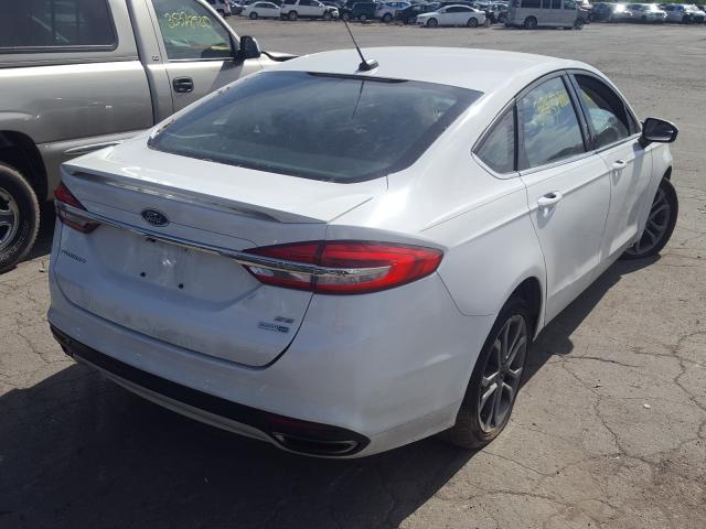 Photo 4 from auction – 2017 FORD FUSION with VIN 3FA6P0T97HR145537