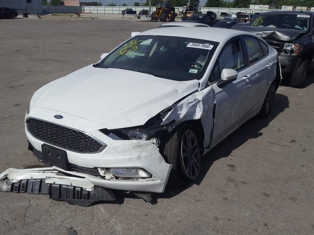Photo 2 from auction – 2017 FORD FUSION with VIN 3FA6P0T97HR145537