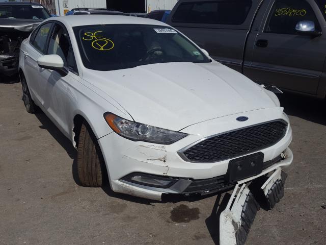 Photo 1 from auction – 2017 FORD FUSION with VIN 3FA6P0T97HR145537