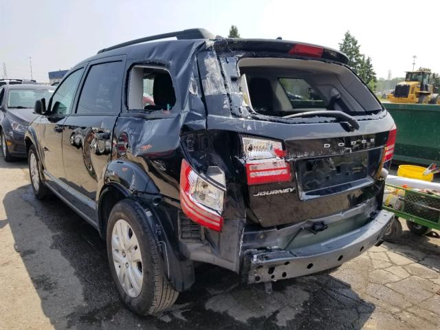 Photo 3 from auction – 2018 DODGE JOURNEY SE with VIN 3C4PDCAB6JT444346