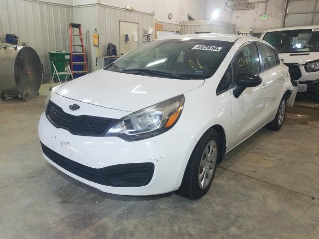 Photo 2 from auction – 2012 KIA RIO with VIN KNADM4A38C6083911