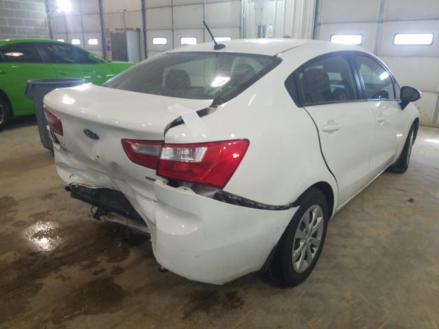 Photo 4 from auction – 2012 KIA RIO with VIN KNADM4A38C6083911