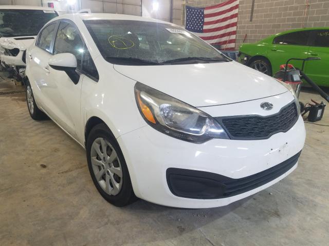 KIA RIO 2012 with VIN KNADM4A38C6083911 - Photo from auction