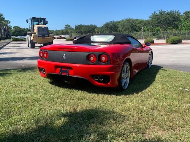 Photo 8 from auction – 2004 FERRARI 360 SPIDER with VIN ZFFYT53A140136009