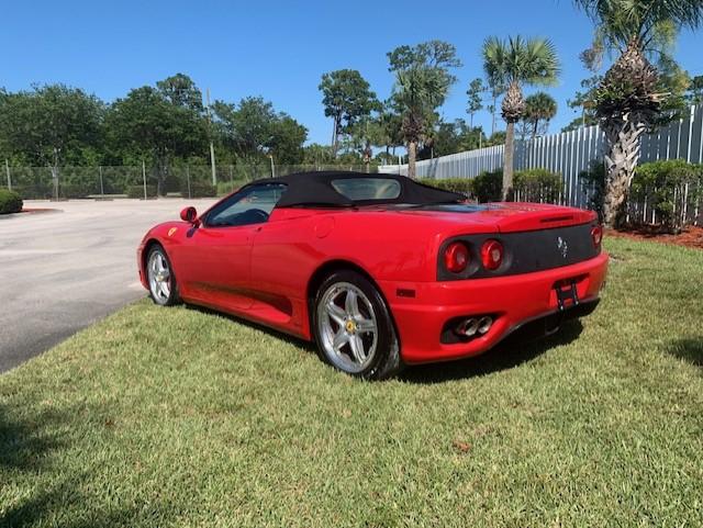 Photo 6 from auction – 2004 FERRARI 360 SPIDER with VIN ZFFYT53A140136009