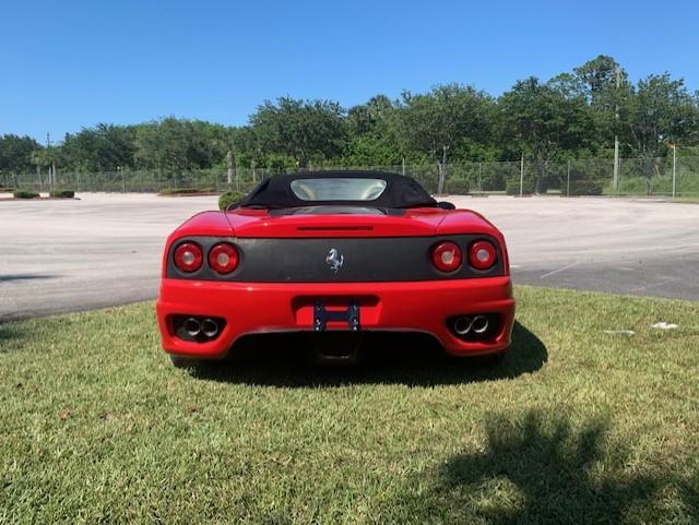 Photo 7 from auction – 2004 FERRARI 360 SPIDER with VIN ZFFYT53A140136009