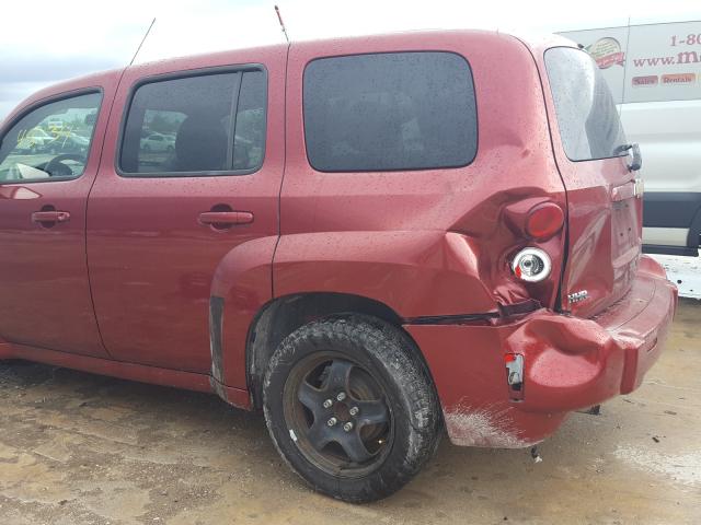 Photo 9 from auction – 2009 CHEVROLET HHR LT with VIN 3GNCA23B09S512650
