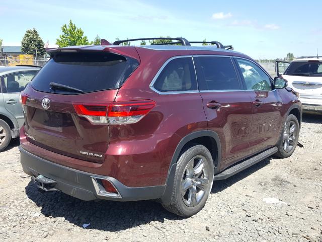 Photo 4 from auction – 2017 TOYOTA HIGHLANDER with VIN 5TDDZRFH3HS398693