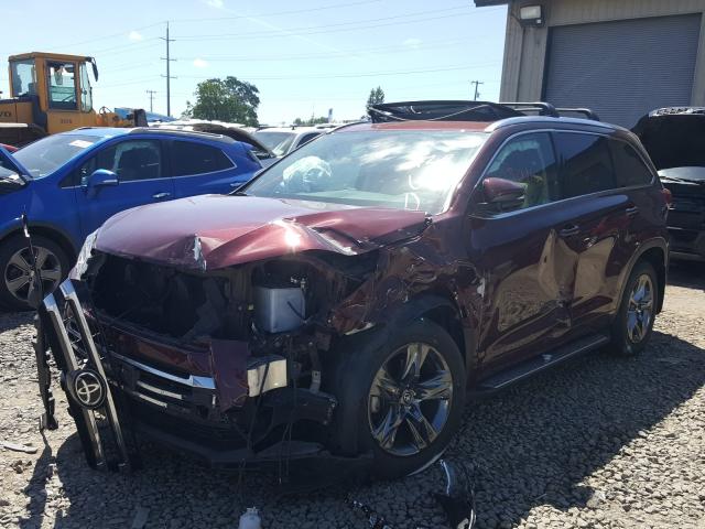 Photo 2 from auction – 2017 TOYOTA HIGHLANDER with VIN 5TDDZRFH3HS398693