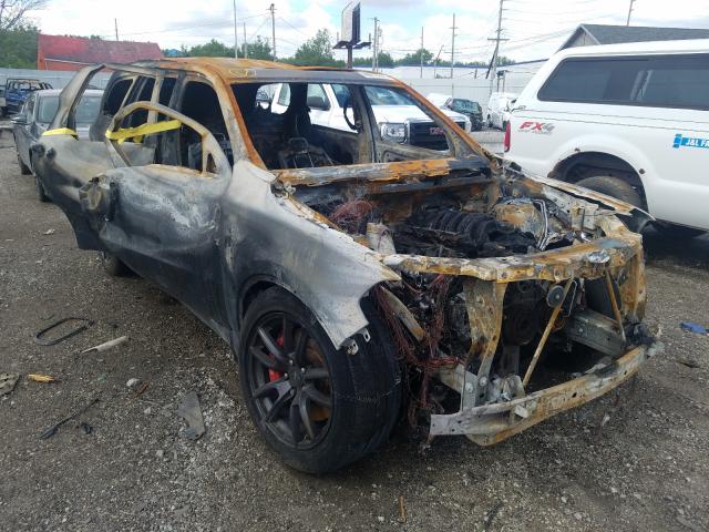 DODGE DURANGO SR 2018 with VIN 1C4SDJGJ3JC218189 - Photo from auction