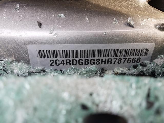 Photo 10 from auction – 2017 DODGE GRAND CARA with VIN 2C4RDGBG8HR787666