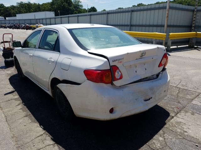 Photo 3 from auction – 2009 TOYOTA COROLLA BA with VIN 1NXBU40E49Z057030